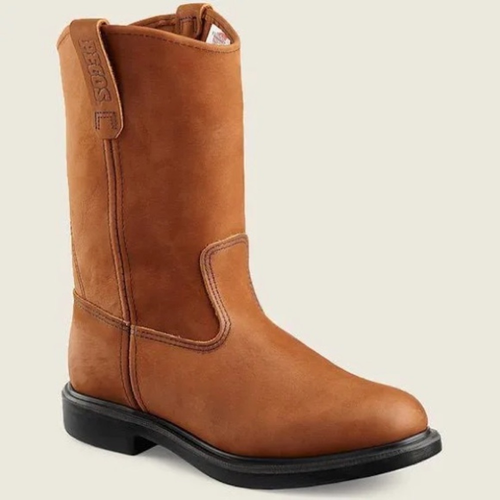Red Wing Pecos Pull-up Boot - 12E - Supersole - Made in USA